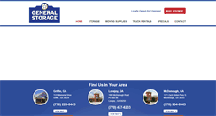 Desktop Screenshot of generalstorageonline.com