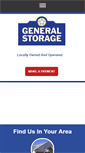 Mobile Screenshot of generalstorageonline.com